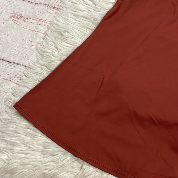 NWT Halara Everyday 2-in-1 Activity Dress-Perfection in Auburn Red - Picture 8 of 11